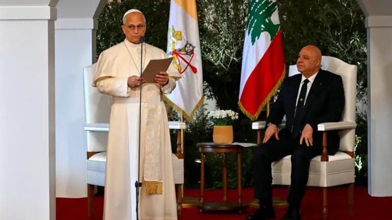 Pope Leo XIV Concludes Visit to Lebanon, Calls on the Middle East to Overcome the "Mentality of Revenge and Violence"